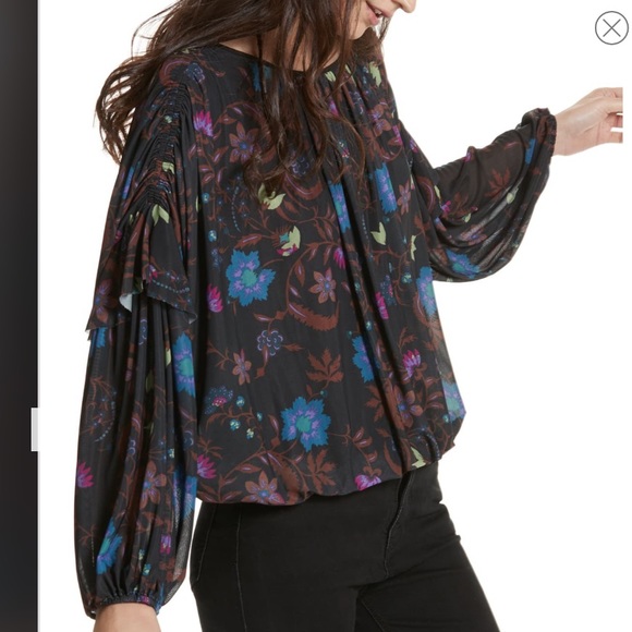 Free People Tops - NWOT Free People Wildflower Honey Blouse